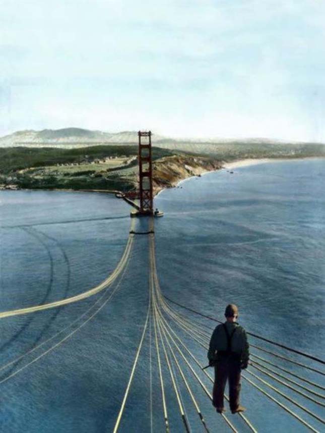 Így épült a Golden Gate