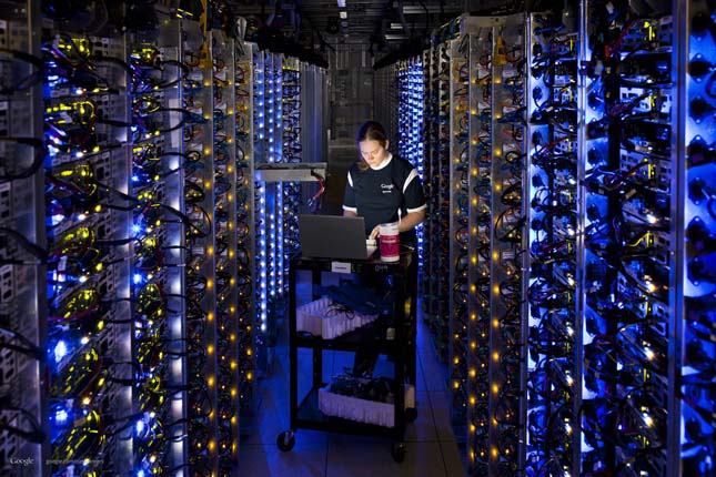 Google data center