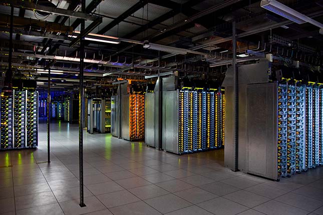 Google data center