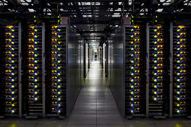 Google data center