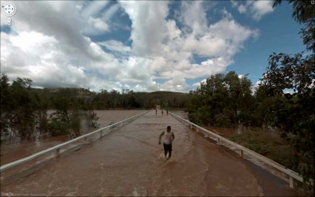 Google Streetview érdekes jelenetei