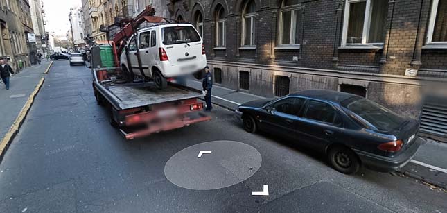 Magyarországi Google Street View képek