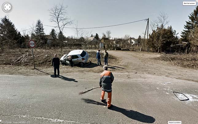 Magyarországi Google Street View képek