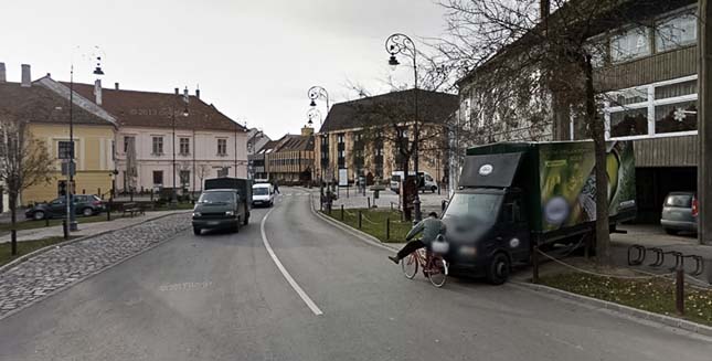 Magyarországi Google Street View képek