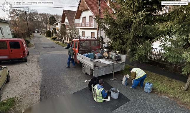 Magyarországi Google Street View képek