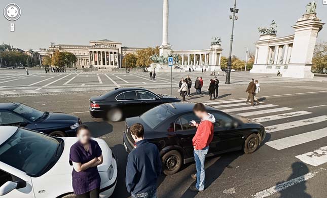 Magyarországi Google Street View képek