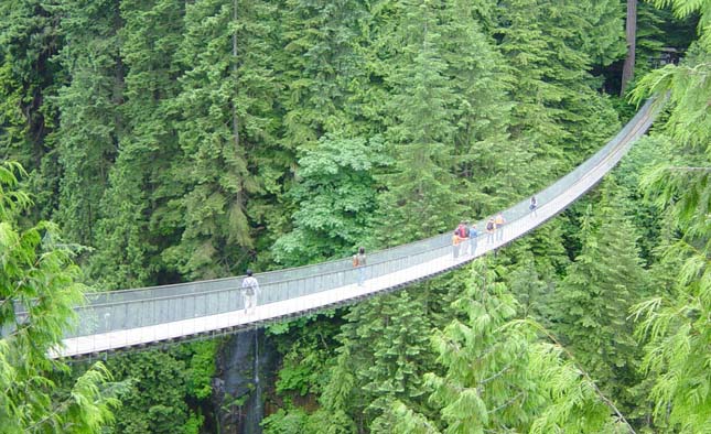  Capilano függőhíd, Kanada