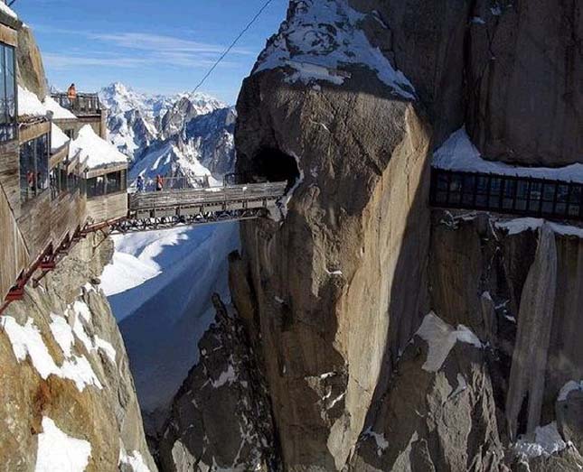 Aiguille du midi híd, Franciaország