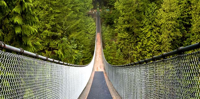  Capilano függőhíd, Kanada