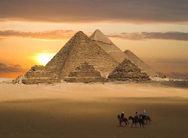 Gízai piramisok, Egyiptom
