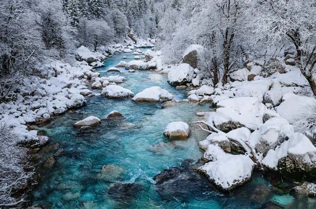 Soca folyó, Szlovénia