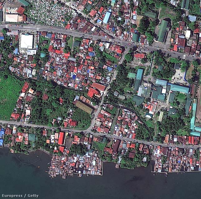 Haiyan tájfun műholdkép