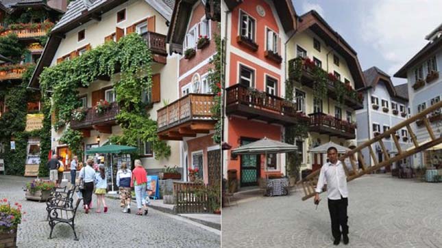 Osztrák város másolata épült Kínában, Hallstatt