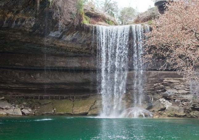 Hamilton Pool, gyönyörű természetes medence