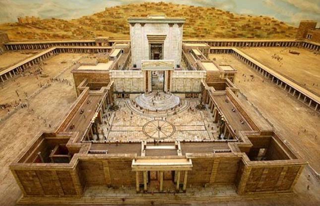 Heródes templomának makettje