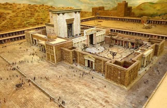 Heródes templomának makettje