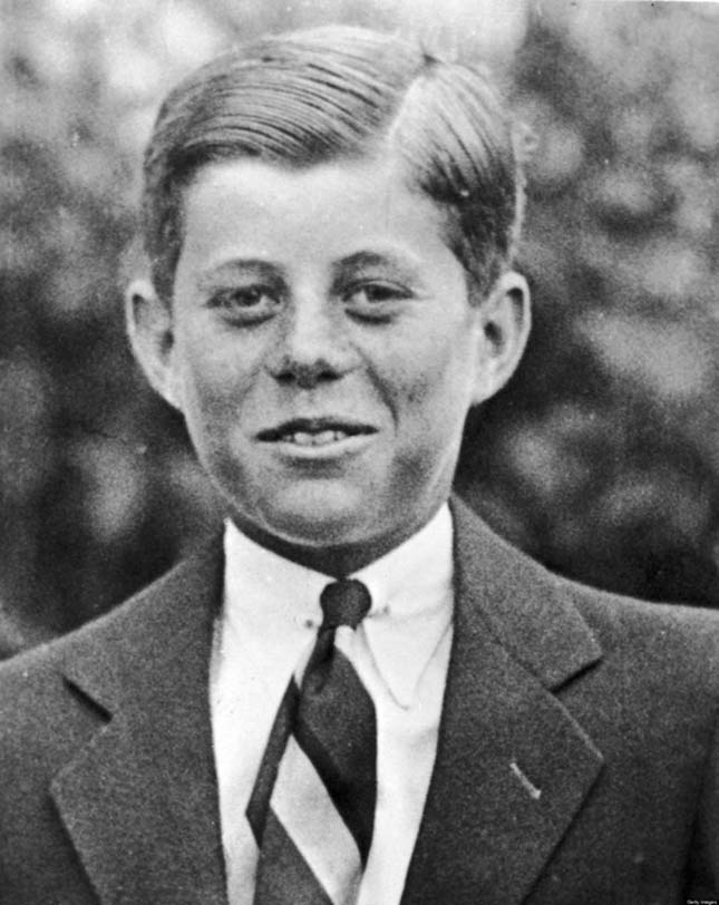 Az ifjú John. F. Kennedy