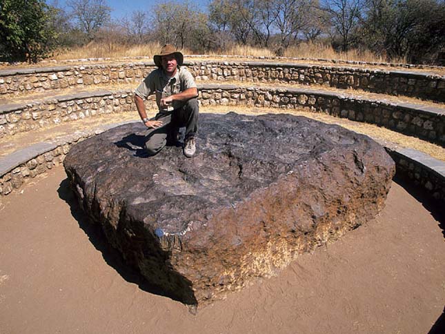 Hoba meteorit, a világ legnagyobb meteoritja