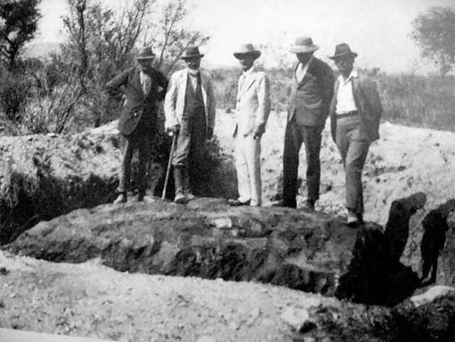 Hoba meteorit, a világ legnagyobb meteoritja