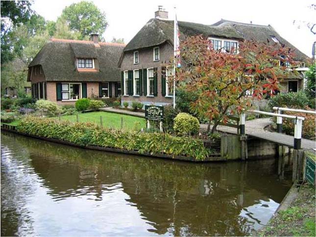 Giethoorn, a holland Velence