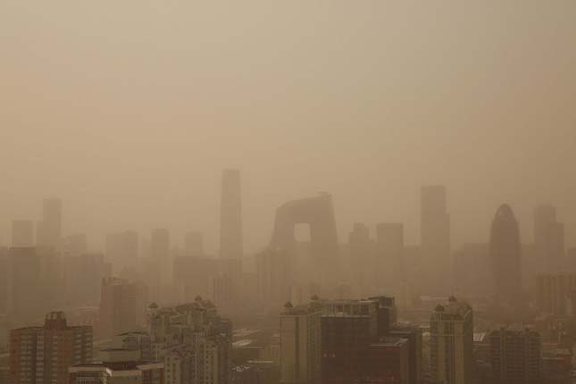 Homokvihar tombol Kínában