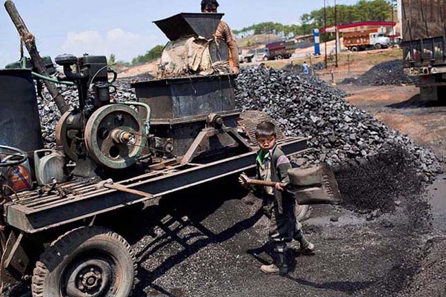 Indiai gyermekmunkások