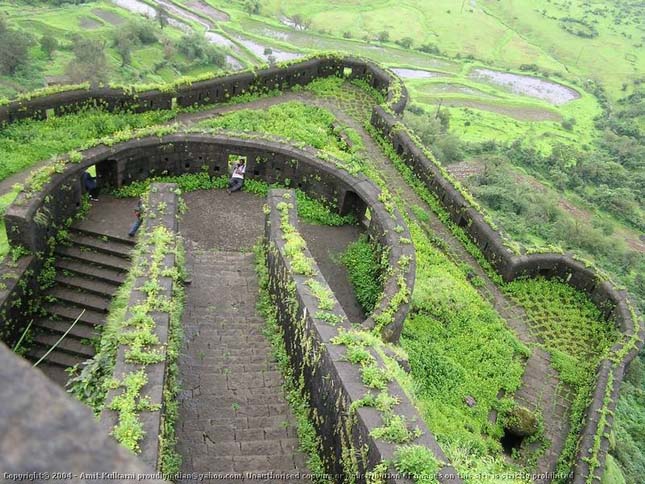 Iron Fort erőd - Lohagad Fort, India