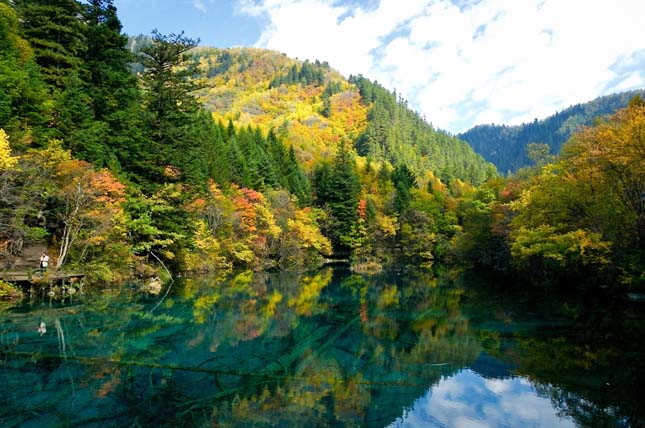 Jiuzhaigou-völgy, Kína