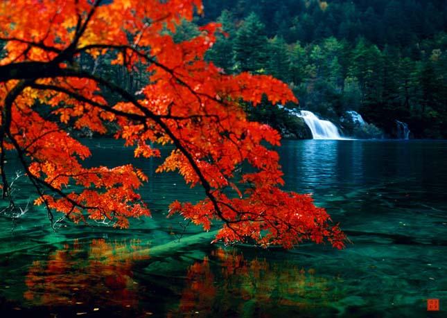 Jiuzhaigou-völgy, Kína