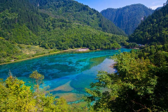 Jiuzhaigou-völgy, Kína