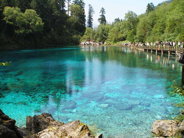 Jiuzhaigou-völgy, Kína