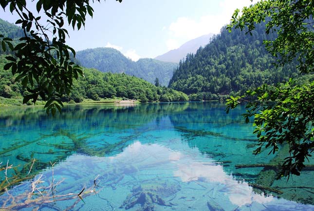 Jiuzhaigou-völgy, Kína