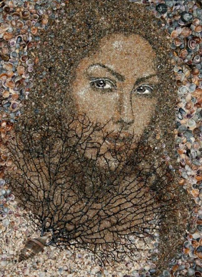 Kagylóból készült portrék, Svetlana Ivanchenko alkotásai