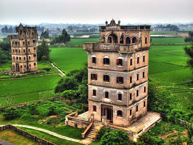 Kaiping tornyai