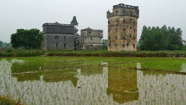 Kaiping tornyai