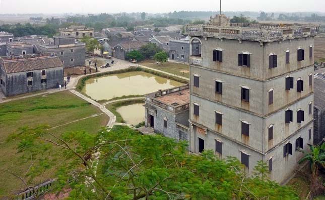Kaiping tornyai