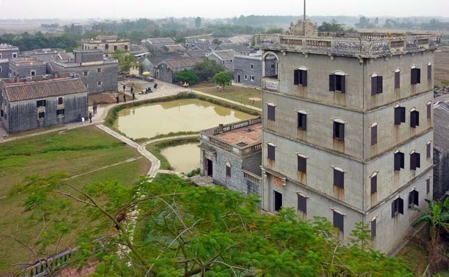 Kaiping tornyai