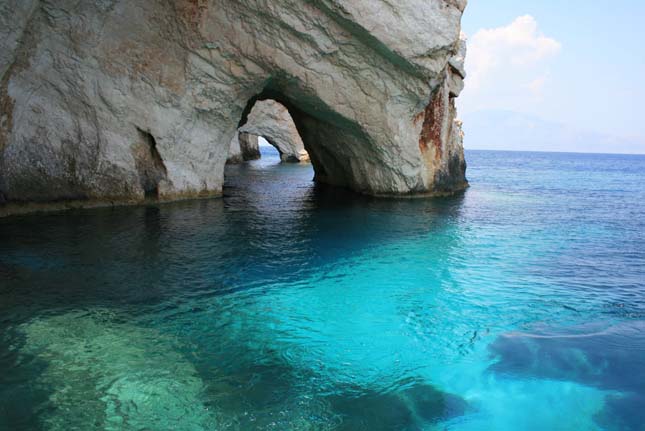 Kék-barlangok, Zakynthos