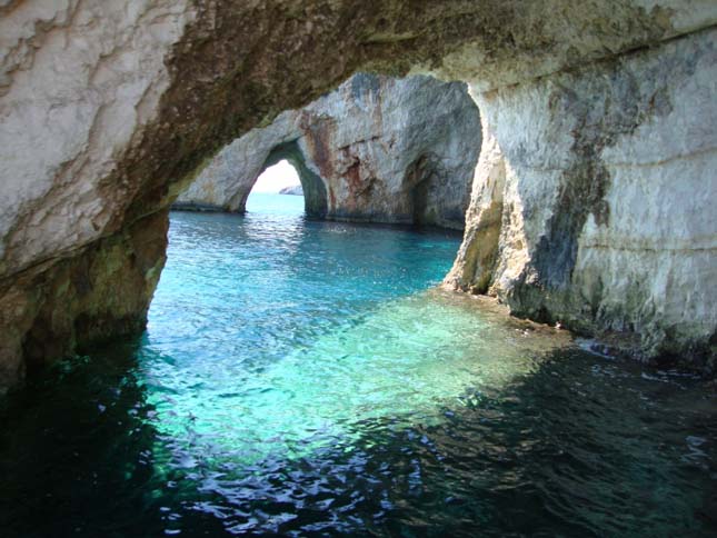 Kék-barlangok, Zakynthos