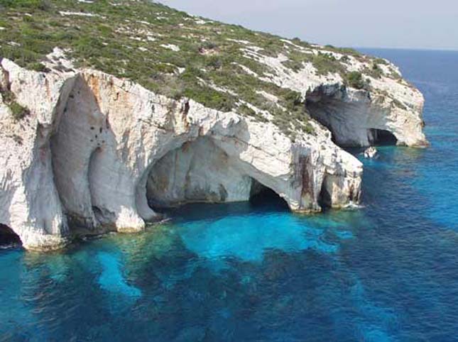 Kék-barlangok, Zakynthos