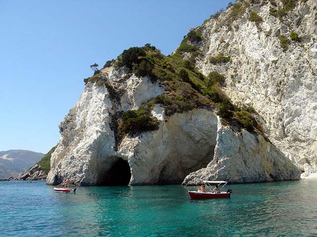 Kék-barlangok, Zakynthos