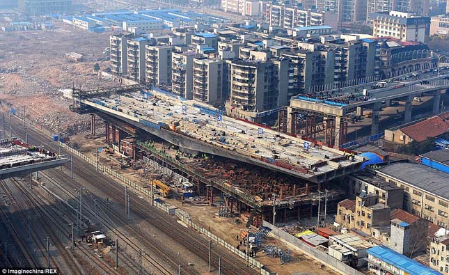 Kínai híd beemelése