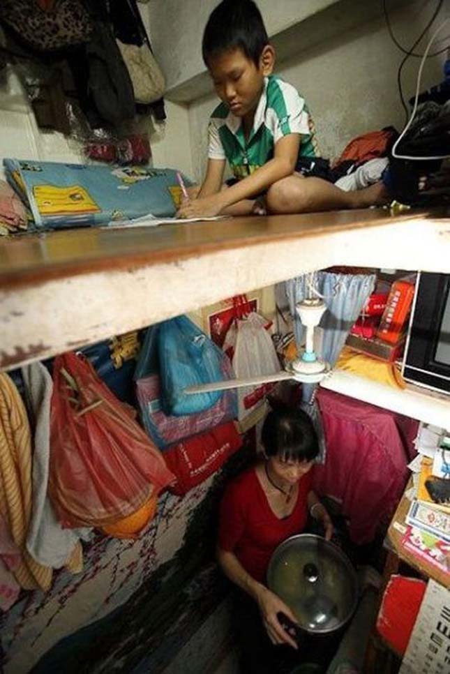 Kínai mini lakások