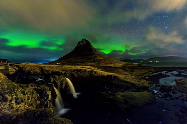 Kirkjufell hegy Izlandon