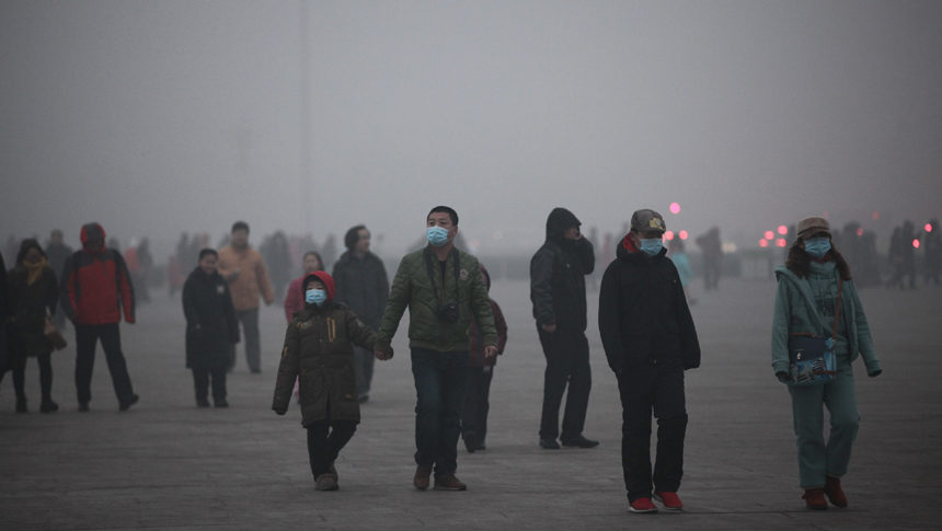Konzerves levegőt árulnak Pekingben