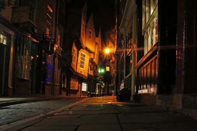 Középkori utca York városában, Anglia legbájosabb utcája