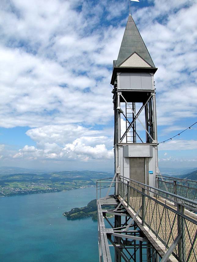 Hammetschwand, Európa legmagasabb kültéri liftje