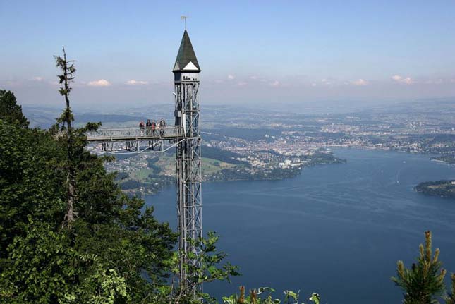 Hammetschwand, Európa legmagasabb kültéri liftje