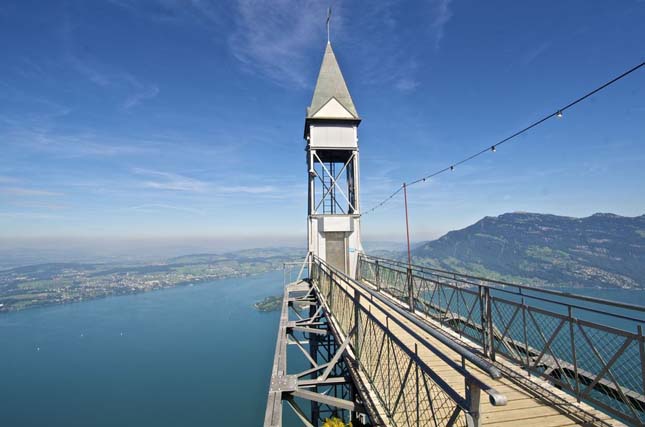 Hammetschwand, Európa legmagasabb kültéri liftje