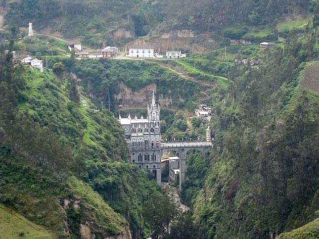 Las Lajas katedrális, Kolumbia